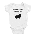 thumbnail image 1 of Every Baby Needs A Shetland Sheepdog Dog Funny Baby Bodysuit, 1 of 5