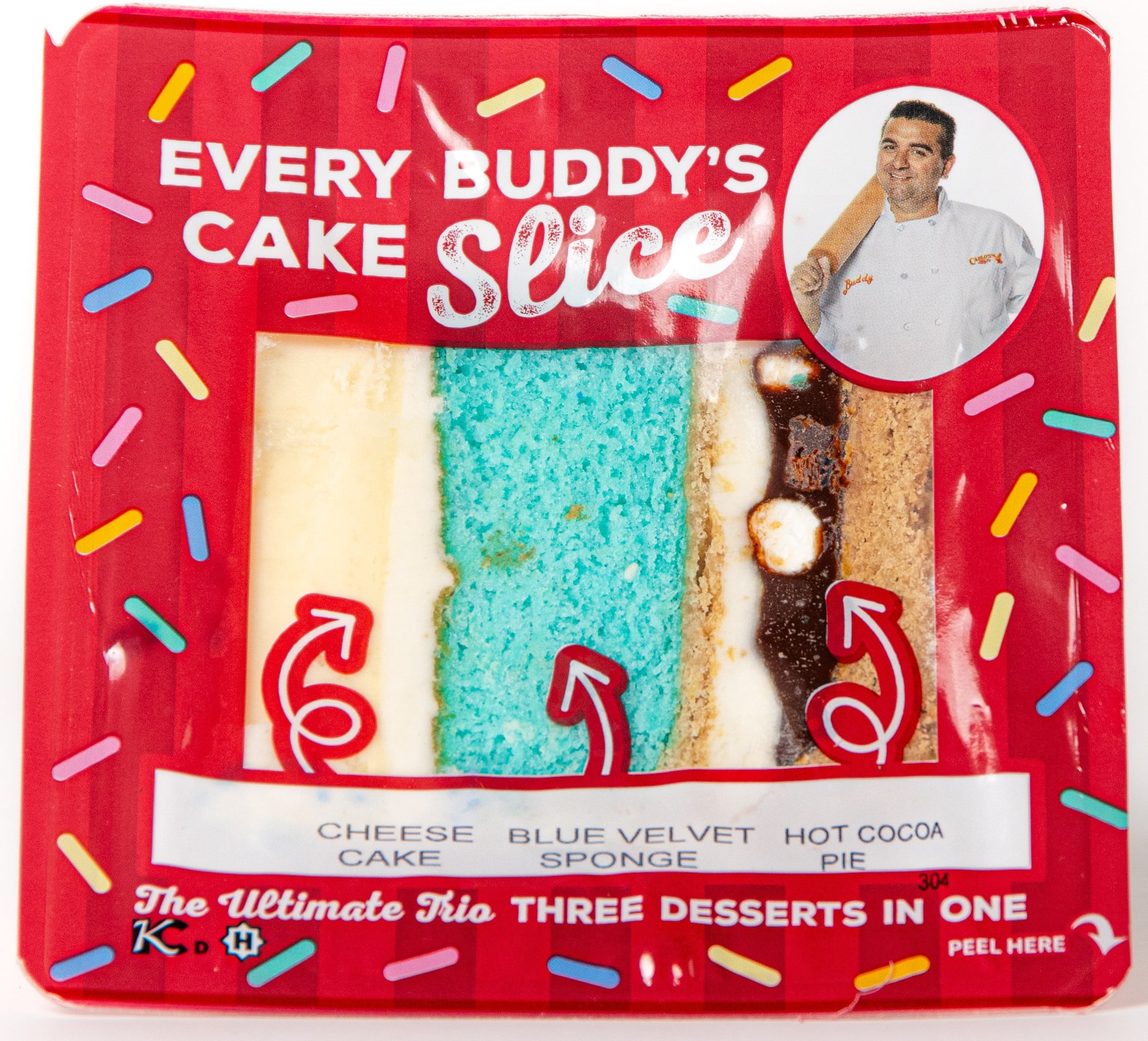 Carlo's Bakery Every Buddy's Hot Cocoa Cake Slice, 6.8 oz, 1 Count, Refrigerated