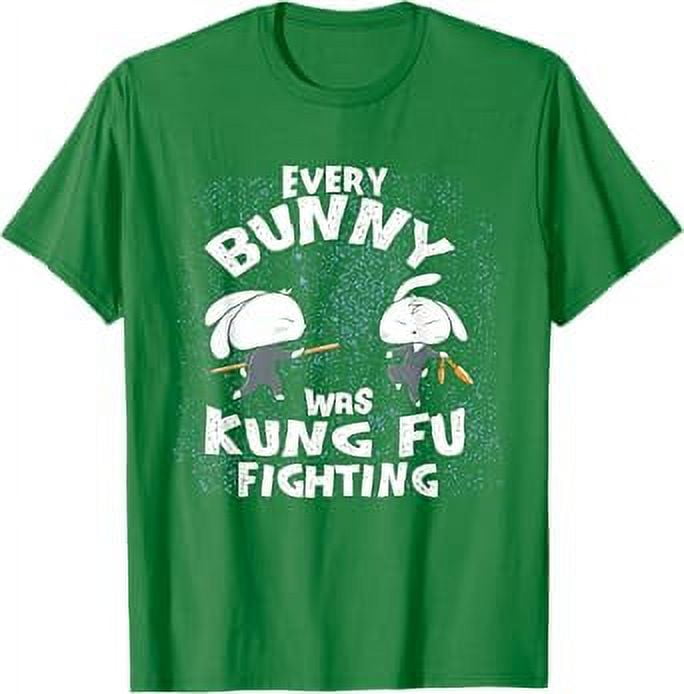 Every Bunny Was Kung Fu Fighting Ninja Easter Bunnies Rabbit TShirt