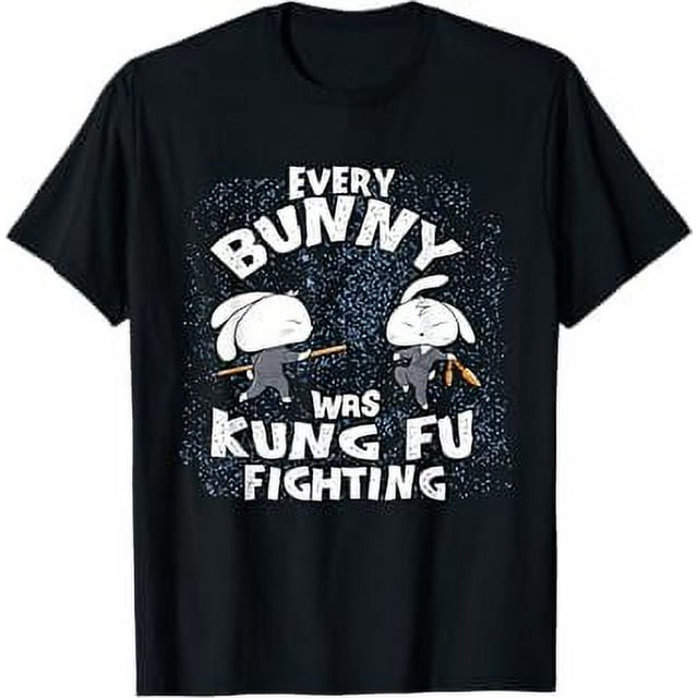 Every Bunny Was Kung Fu Fighting Ninja Easter Bunnies Rabbit TShirt