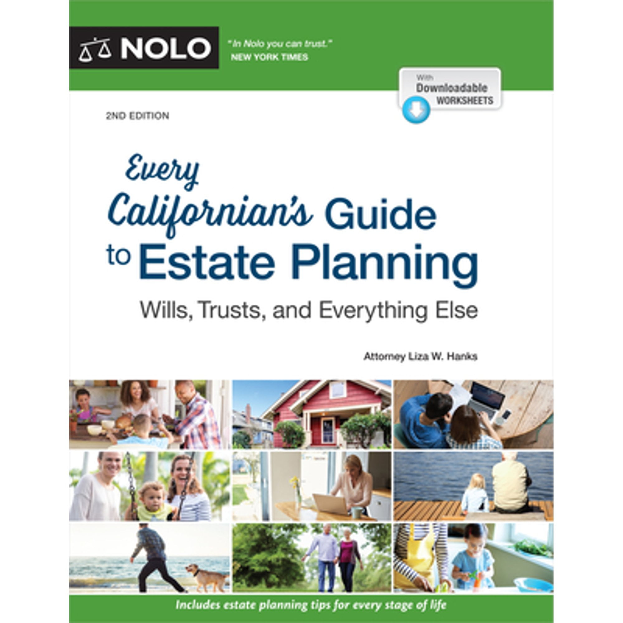 Pre-Owned Every Californians Guide To Estate Planning: Wills, Trust Everything Else Paperback Liza W. Hanks