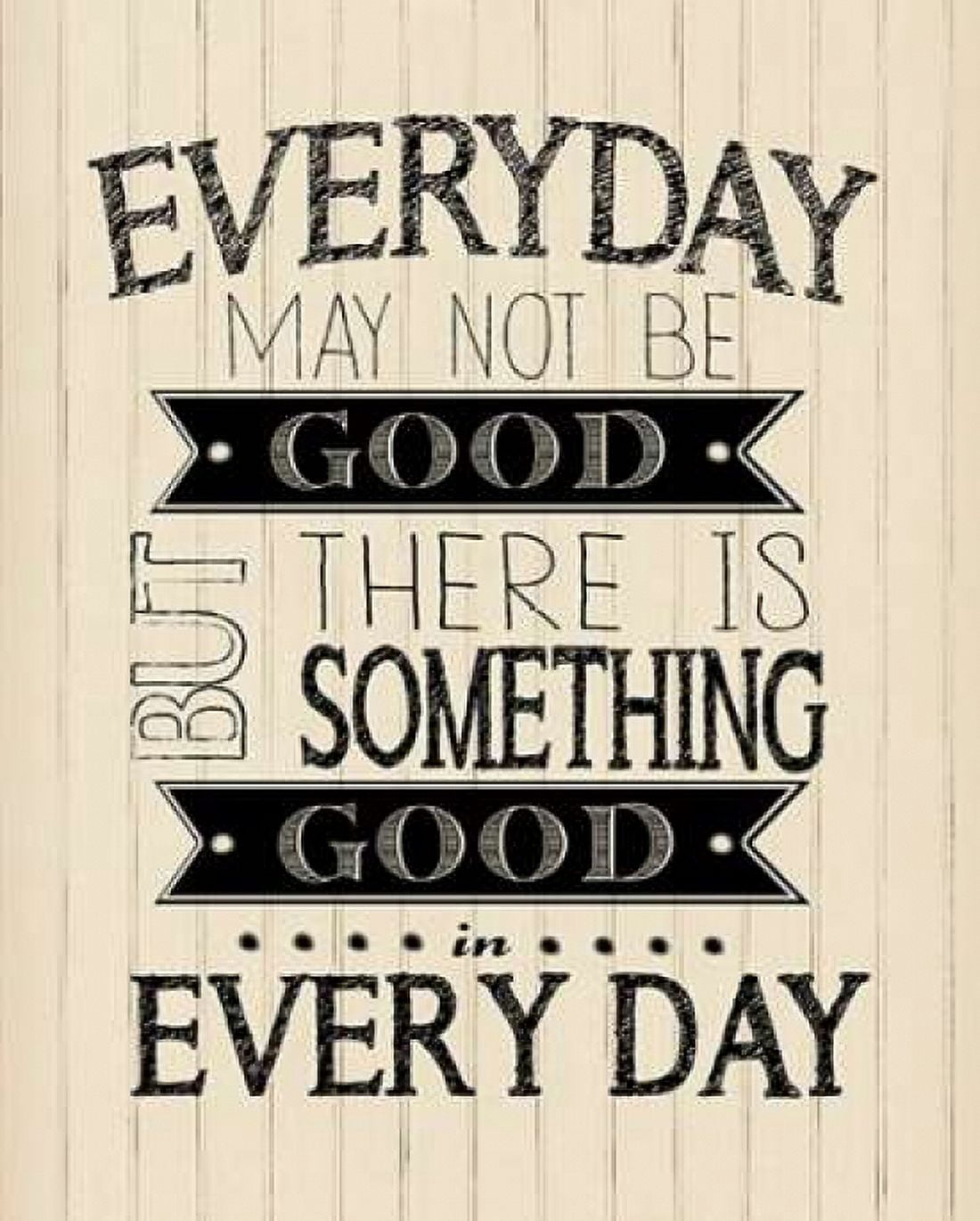 Every Day Cream Wood Canvas Art - Jo Moulton (24 x 30)