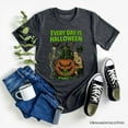thumbnail image 1 of Every Day Is Halloween T-Shirt, Vintage Pumpkin Witch Spooky Tee for Eternal Spook Enthusiasts, 1 of 8