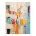 thumbnail image 1 of Every Day Is Laundry Day Multicoloured Extra Large XL Wall Art Poster Print, 1 of 5