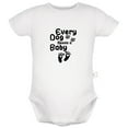 thumbnail image 1 of Every Dog Needs Baby Funny Rompers For Babies, Newborn Baby Unisex Bodysuits, Infant Jumpsuits, Toddler 0-24 Months Kids One-Piece Oufits (White, 0-6 Months), 1 of 4