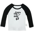 thumbnail image 1 of Every Dog Needs Baby Funny T shirt For Baby, Newborn Babies T-shirts, Infant Tops, 0-24M Kids Graphic Tees Clothing (Long Black Raglan T-shirt, 0-6 Months), 1 of 4