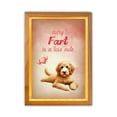 thumbnail image 1 of Every Fart is Love Note Goldendoodle Guilty Face Happy Valentine's Acrylic Plaque with Wood Photo Frame Box Doodle Dog Lover Gifts Idea Light Box - 01016, 1 of 5