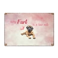 thumbnail image 1 of Every Fart is Love Note Mastiff Guilty Face Happy Valentine's Horizontal Metal Aluminum Sign Mastiffs Dog Lover Gifts Idea Wall Art Home Decor - 01016, 1 of 5