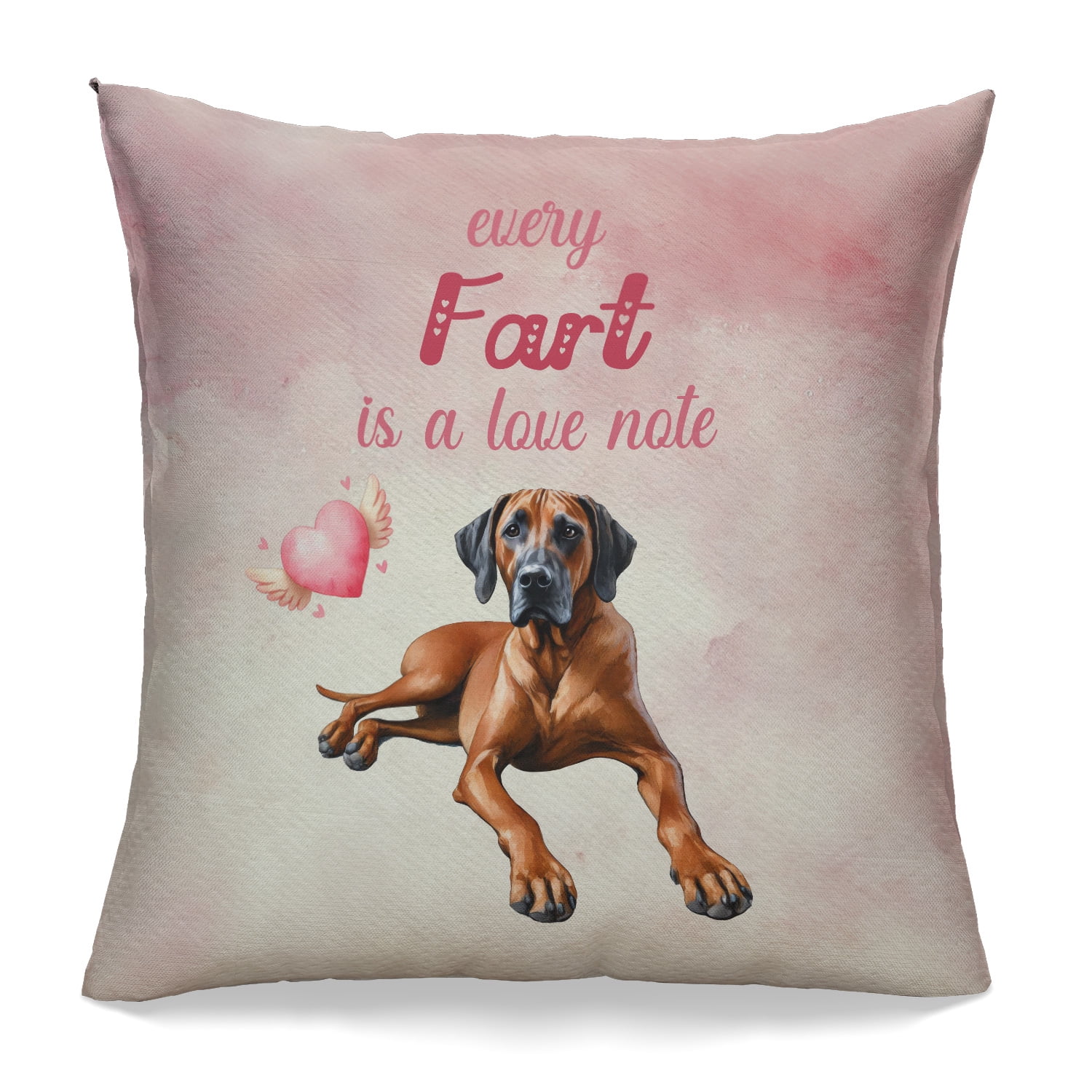 Every Fart is Love Note Rhodesian Ridgeback Guilty Face Happy Valentine ...