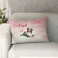 thumbnail image 1 of Every Fart is Love Note Australian Shepherd Guilty Face Happy Valentine's Pillowcase Double Sided Aussie Dog Lover Gifts Pillow Case Covers - 01016, 1 of 3