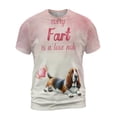 thumbnail image 1 of Every Fart is Love Note Basset Hound Guilty Face Happy Valentine's All Over Print 3D Shirt Unisex Merch Bassets Dog Breed Lovers Gifts Idea - 01016, 1 of 6