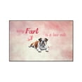 thumbnail image 1 of Every Fart is Love Note Bulldog Guilty Face Happy Valentine's Indoor Rug Dog Lover Gifts Idea Carpet Living Bed Room Sofa Home Decor - 01016, 1 of 5