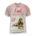 thumbnail image 1 of Every Fart is Love Note Cocker Spaniel Guilty Face Happy Valentine's All Over Print 3D Shirt Unisex Merch Cockers Dog Lover Gifts - 01016, 1 of 6