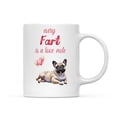 thumbnail image 1 of Every Fart is Love Note French Bulldog Guilty Face Happy Valentine's Mug Dog Lover Gifts Coffee Tea Cup - 01016, 1 of 4