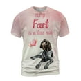 thumbnail image 1 of Every Fart is Love Note German Shorthaired Pointer Guilty Face Happy Valentine's All Over Print 3D Shirt Unisex Merch GSP Lover Dog Gift - 01016, 1 of 6