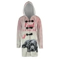 thumbnail image 1 of Every Fart is Love Note Labrador Retriever Guilty Face Happy Valentine's All Over Print 3D Hooded Duffle Toggle Coat Lab Dog Lover Gifts - 01016, 1 of 6