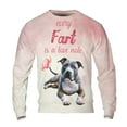 thumbnail image 1 of Every Fart is Love Note Pitbull Guilty Face Happy Valentine's All Over Print 3D Sweatshirt Unisex Merch Terrier Dog Lover - 01016, 1 of 6