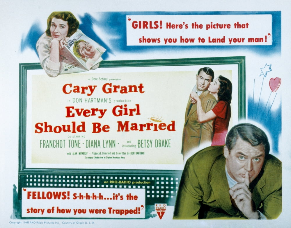 Every Girl Should Be Married Canvas Art - (28 x 22)