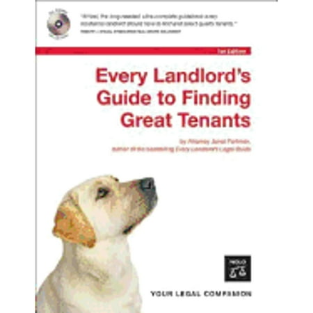 Pre-Owned Every Landlord's Guide to Finding Great Tenants (Paperback) 1413304133 9781413304138