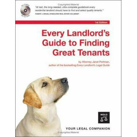 Pre-Owned Every Landlord's Guide to Finding Great Tenants (Paperback) 1413304133 9781413304138