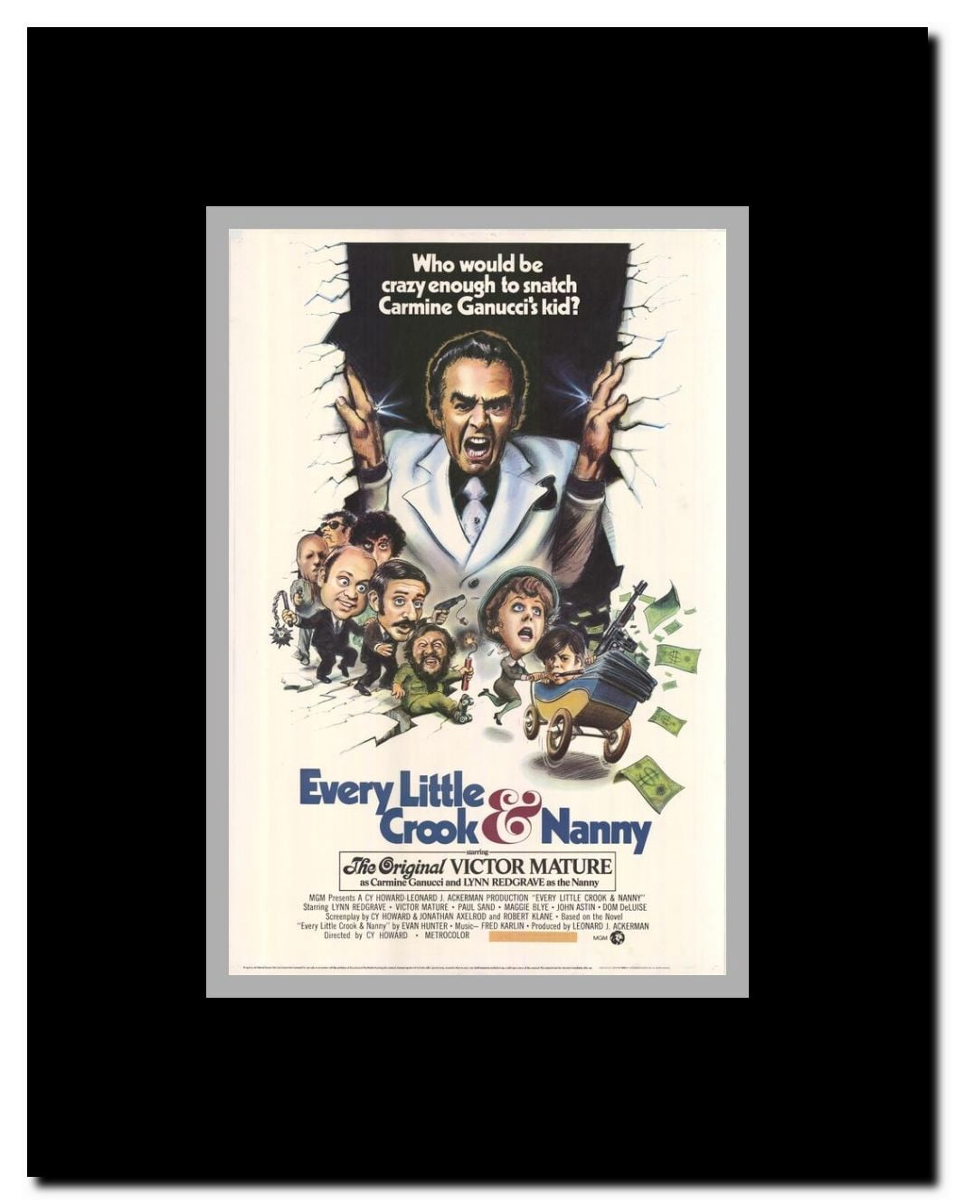 Every Little Crook and Nanny Framed Movie Poster
