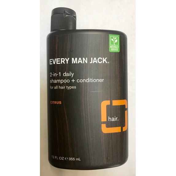 Every Man Jack 12 Fl. Oz. 2-In-1 Daily Shampoo & Conditioner