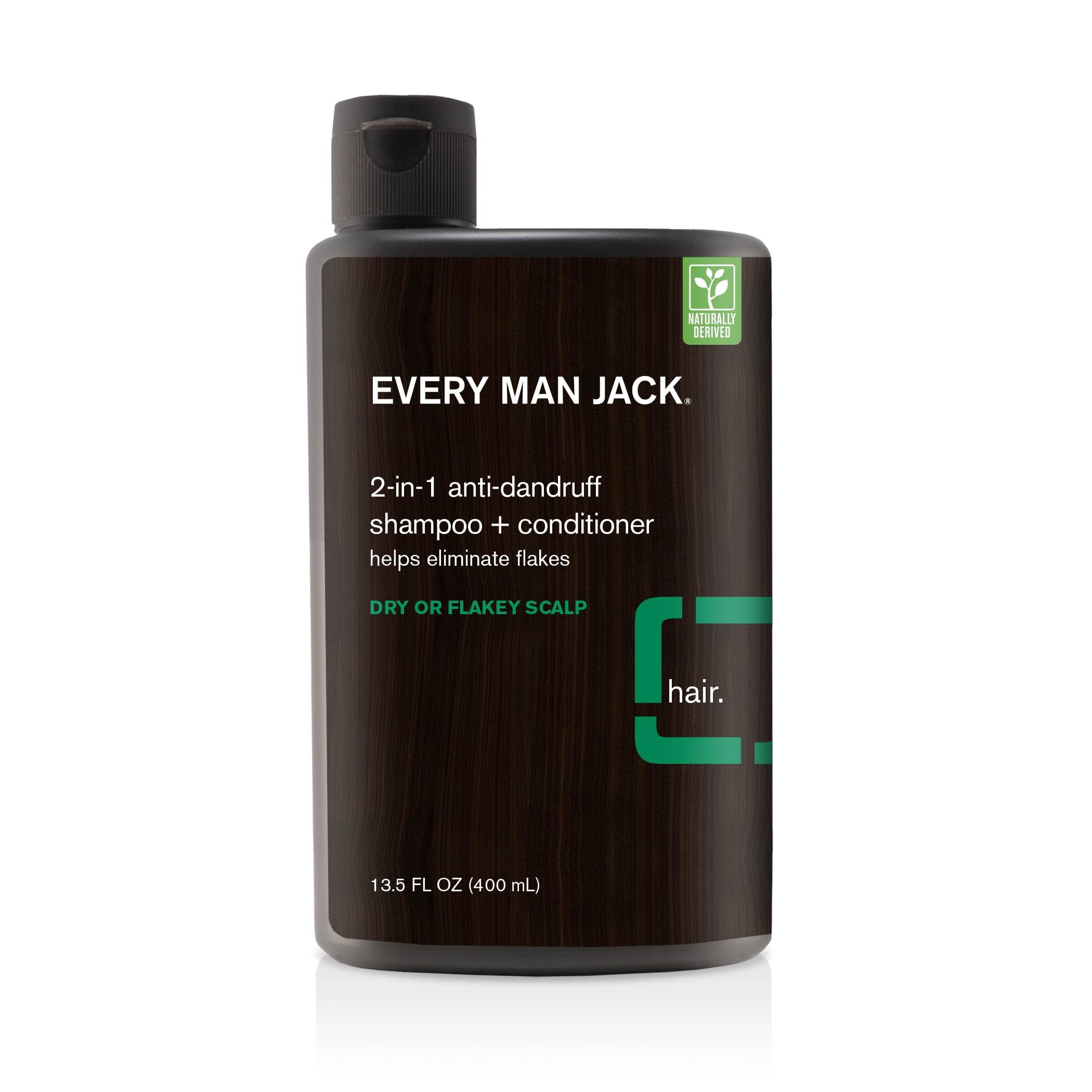 Every Man Jack Anti-Dandruff Eucalyptus Mint 2-in-1 Shampoo and Conditioner  