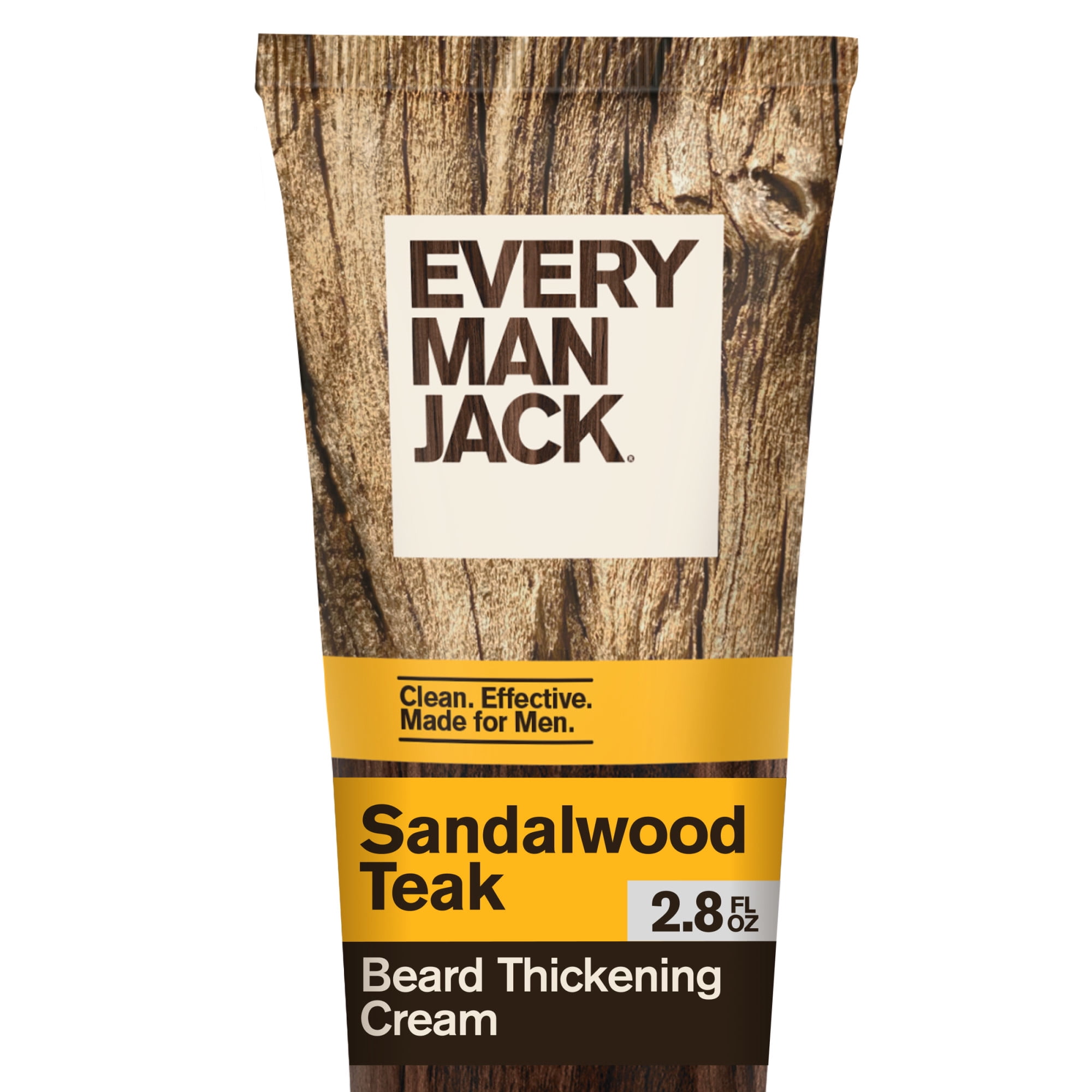 Every Man Jack Sandalwood Teak Beard Thickening Cream 2.8oz