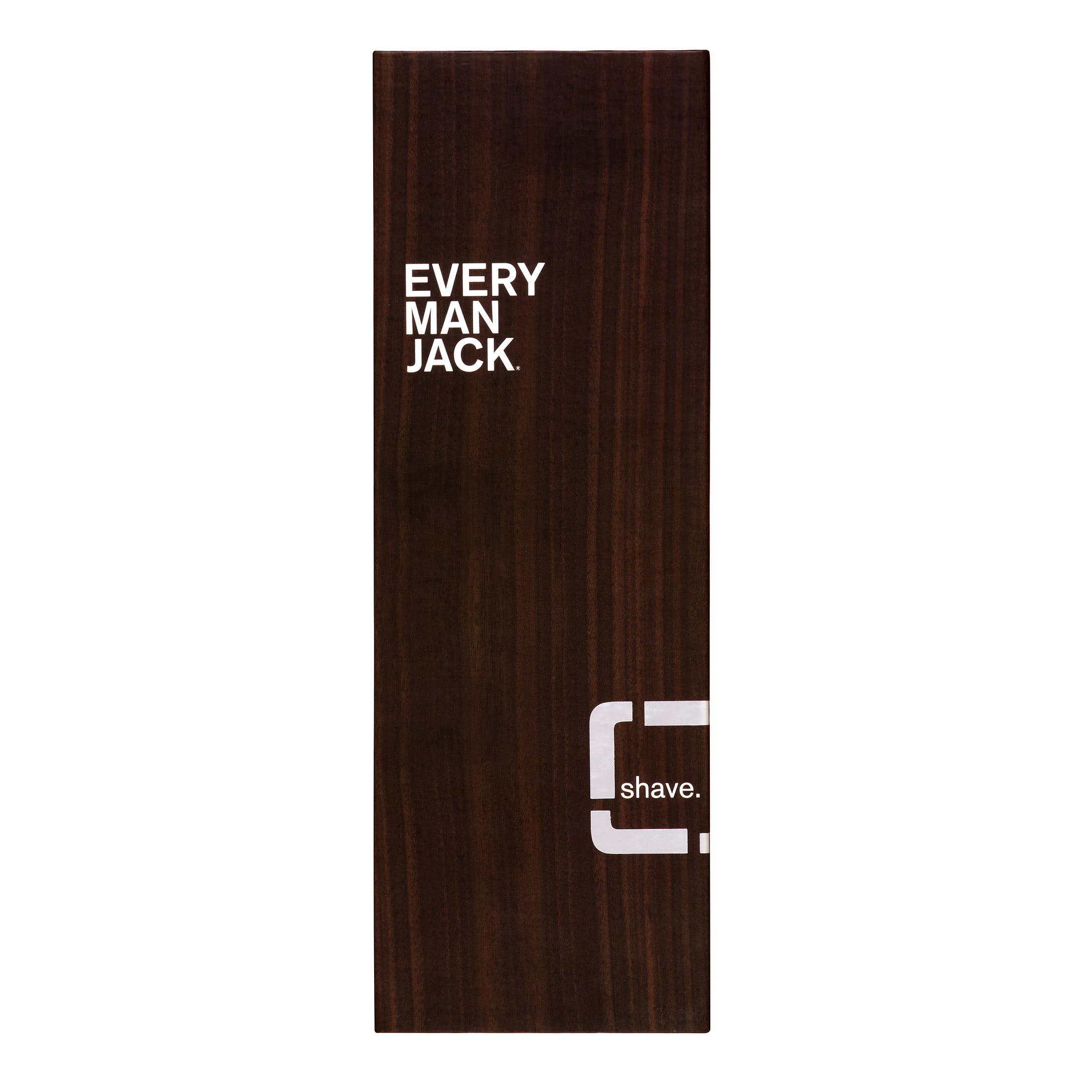 Every Man Jack Black Razor Handle for Men, Stand and 4 Refill