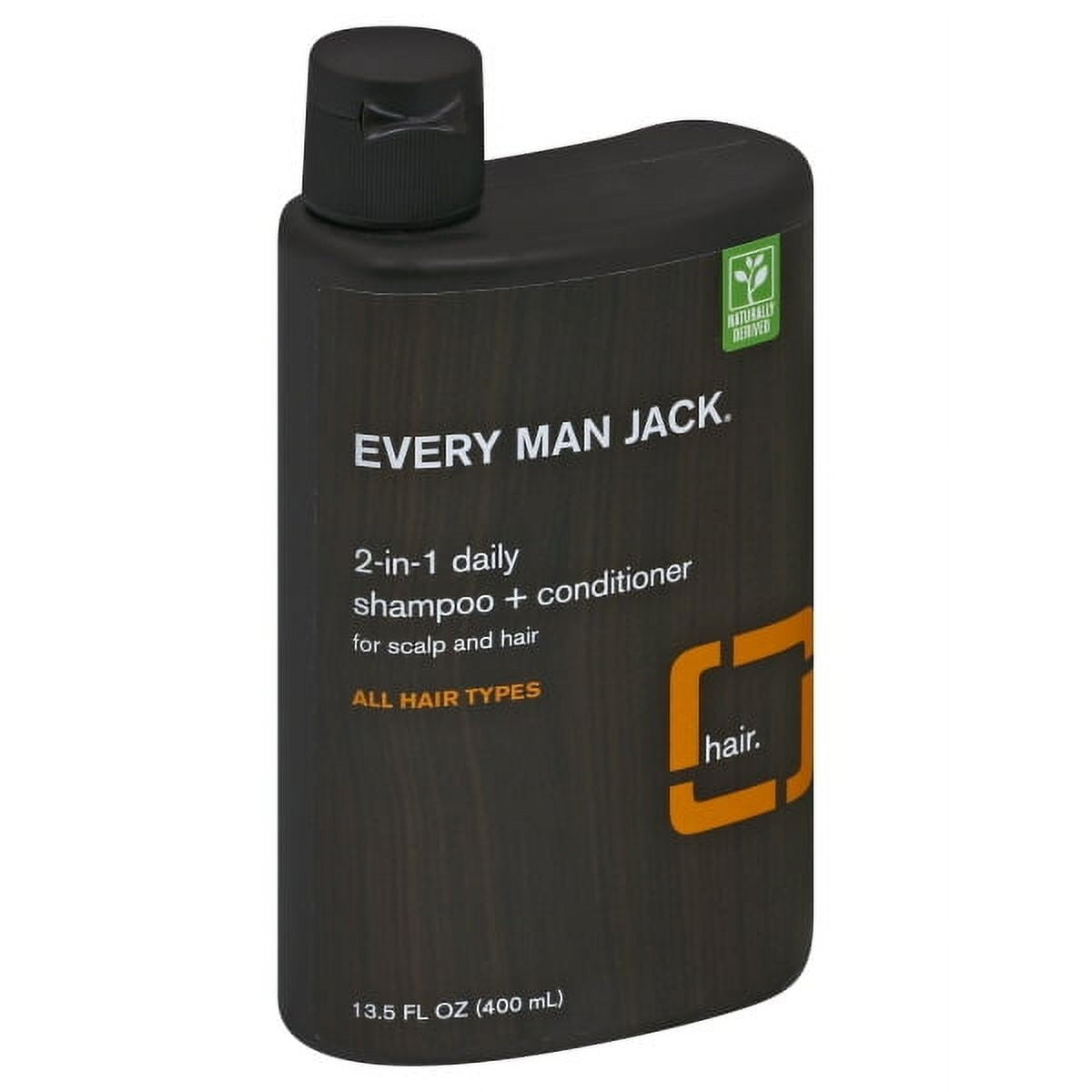Every Man Jack Daily Citrus 2in1 Shampoo and Conditioner for Men