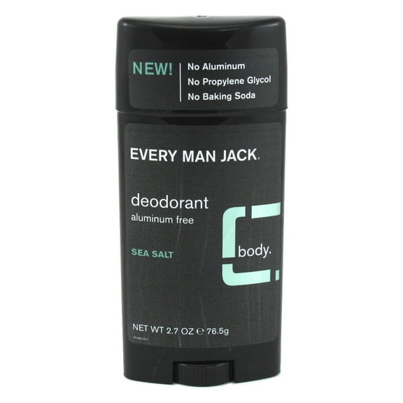Every Man Jack Deodorant 2.7oz Sea Salt (Aluminum-Free) (Pack of 2)