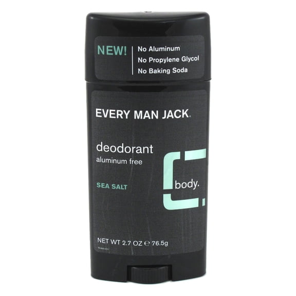 Every Man Jack Deodorant 2.7oz Sea Salt (Aluminum-Free)