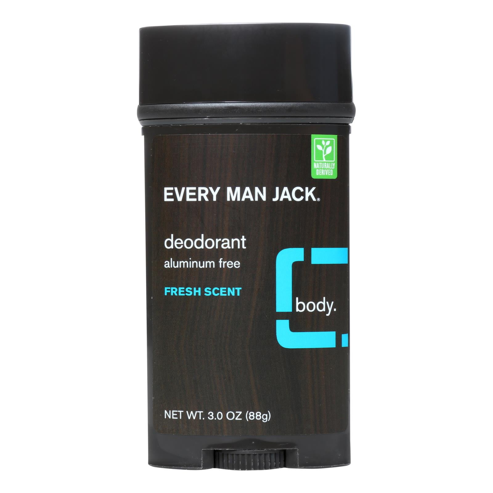 Every Man Jack Deodorant, Fresh Scent 3 oz