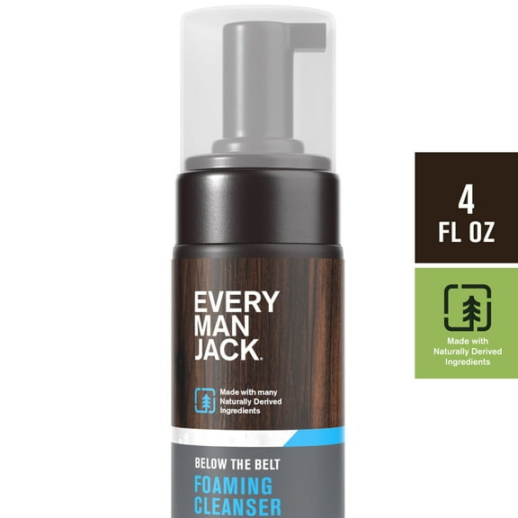 Every Man Jack Men's Below the Belt Foaming Cleanser - 4 fl. oz