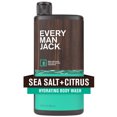 thumbnail image 1 of Every Man Jack Men's Hydrating Body Wash Soap for All Skin Types, Sea Salt, 16.9 Fluid Ounces, 1 of 13