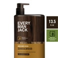 thumbnail image 1 of Every Man Jack Men's Sandalwood Hand & Body Lotion for All Skin Types - 13.5oz, 1 of 13