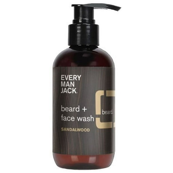 Every Man Jack Sandalwood Beard and Face Wash Sandalwood Beard and Face Wash