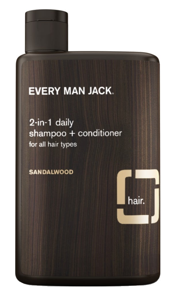 Every Man Jack Shampoo 2-In-1 Sandalwood 13.5oz (Pack of 3)