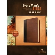 Every Mans Bible-NLT-Large Print Large Print Hardcover