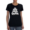 thumbnail image 1 of Every Mom Is A Queen Shaped T-Shirt Women -Image by Shutterstock, Female 3X-Large, 1 of 4