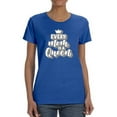 thumbnail image 1 of Every Mom Is A Queen Shaped T-Shirt Women -Image by Shutterstock, Female Small, 1 of 4