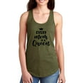 thumbnail image 1 of Every Mom Is A Queen Text Racerback Tank Women -Image by Shutterstock, Female Large, 1 of 4