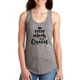 thumbnail image 1 of Every Mom Is A Queen Text Racerback Tank Women -Image by Shutterstock, Female XX-Large, 1 of 4