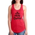 thumbnail image 1 of Every Mom Is A Queen Text Racerback Tank Women -Image by Shutterstock, Female x-Small, 1 of 4