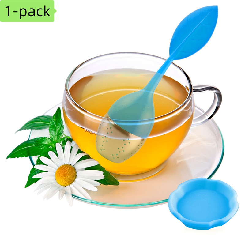 Every Moment Counts Silicone Tea Infuser Set - Stainless Steel Filter ...