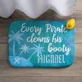 thumbnail image 1 of Every Pirate Cleans His Booty Bath Mat, 1 of 1