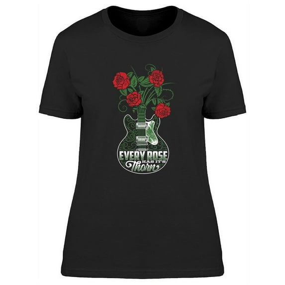 Every Rose Has It's Thorn T-Shirt Women -Image by Shutterstock, Female 3X-Large