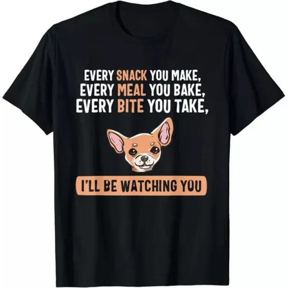 Every Snack Funny Chiweenie Cute Puppy Owner Dog Lover Shirt Unisex S-5XL Hot Trending Shirt, Vintage Birthday Gift