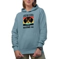 thumbnail image 1 of Every Snack You Make, Every Bite You Take, I'll Be Watching You, Funny Dog, Light Blue Hooded Sweatshirt or Hoodie, Medium, 1 of 5