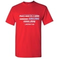 thumbnail image 1 of Every Once In A While Someone Amazing Comes Along Novelty Sarcastic Witty Costume Graphic Tees Christmas Gift Tshirt For Humor Loving Men Funny T Shirt, 1 of 6